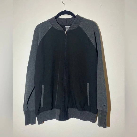 C9 by Champion Black and Gray Zip-Up Active Jacket - Picture 1 of 2
